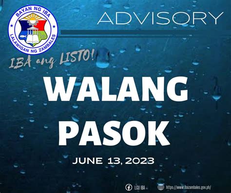 orange rainfall walang pasok